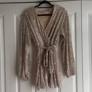 Princess Polly Sequin Mini Dress